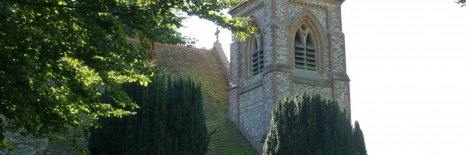 Church services in the Candover Valley in March